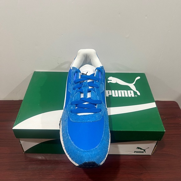 Puma, Wild Rider Vintage, 381595 01, Blue & White - Picture 7 of 16